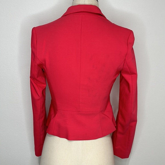 Express Hot Pink Cropped Blazer - 0 - Picture 4 of 15